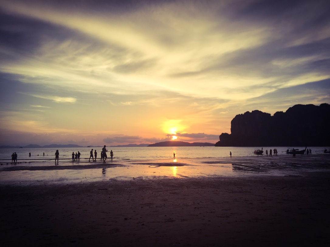 koh tao thailand beach sunset