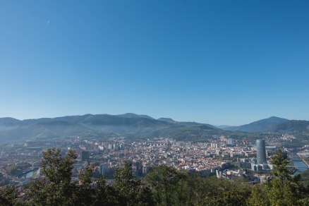 Artxanda Mountains, Bilbao, Spain, View