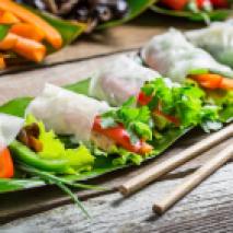 Vietnam, food, cuisine, spring rolls, beautiful